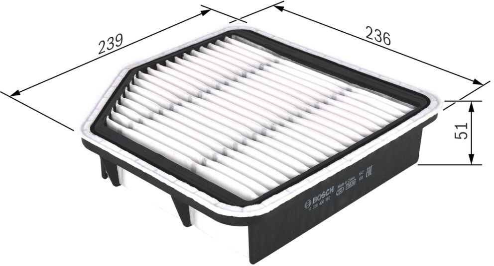 Sportluftfilter BOSCH F 026 400 192