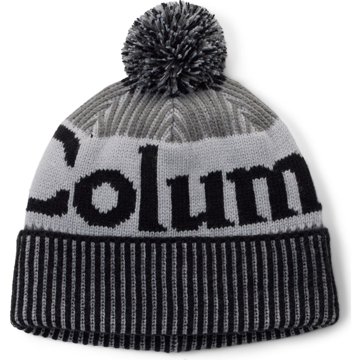 Columbia Unisex Youth Polar Powder III Beanie black, columbia grey, city grey (010) O/S 213731-2137311-010-O/S