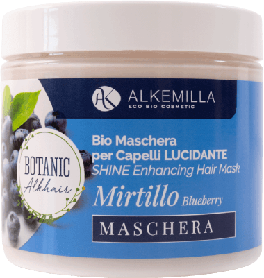 Alkemilla Maschera Capelli Lucidante al Mirtillo