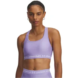 UNDER ARMOUR Armour Mid Crossback Sport-BH Damen 538 - transparent/white S