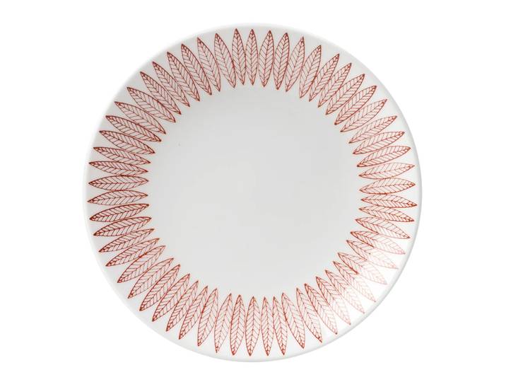 Gustafsbergs Porslinsfabrik Assiette Röd Salix Ø 28 cm