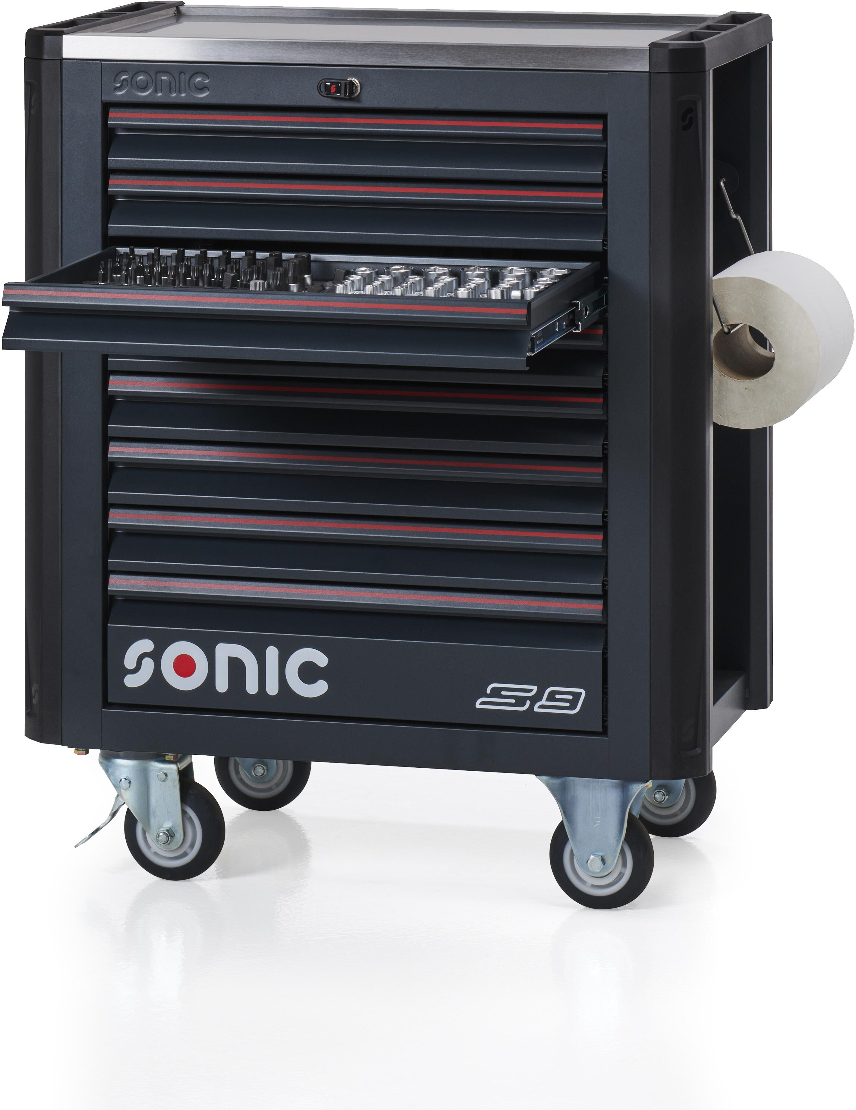 Sonic Equipment Werkzeugwagen Next S9 Werkstattwagen 363-Tlg. 736377