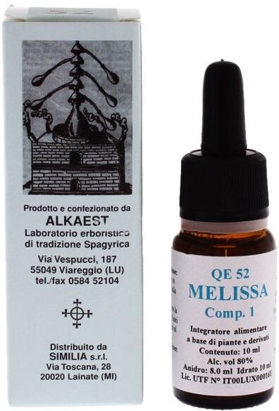 ALKAEST Srl QUINTESSENZA QE12 MELISSA 10ML