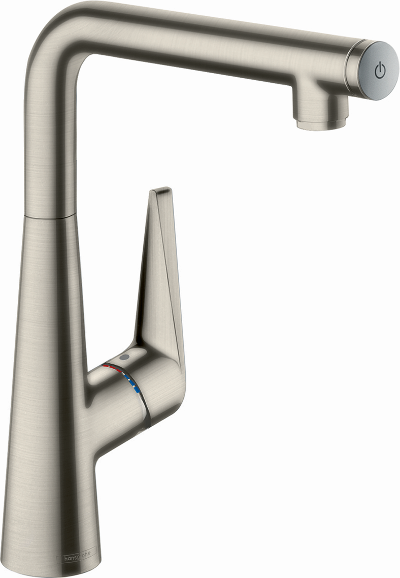 Hansgrohe Talis Select S300 robinet de cuisine Inox optique, bec orientable