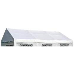 Ersatzdach / Dachplane PALMA für Zelt 4x6 Meter, PE weiss 180g/m2, incl. Spanngummis
