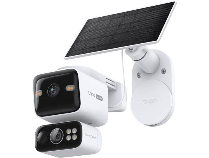 TAPO C645D KIT Beveiligingscamera buiten - Solar - Dual lens- 2K - IP65