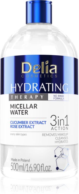 Delia Cosmetics Hydrating Therapy micellar water 3-in-1 500 ml