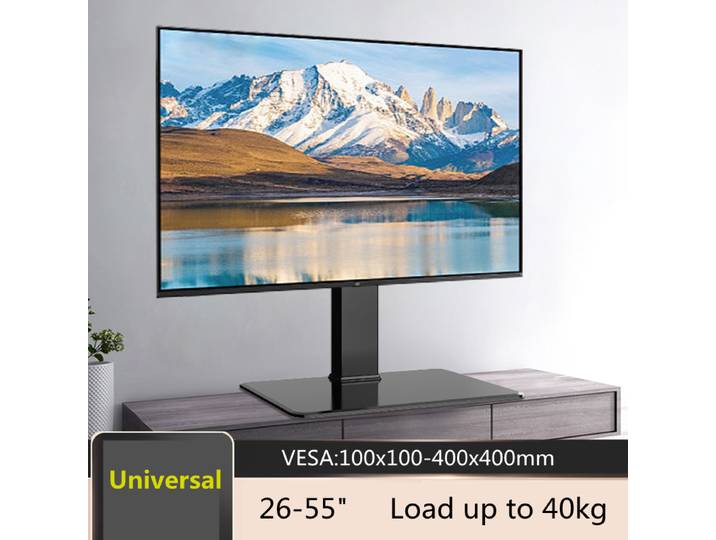 BEISHI support de moniteur rack réglable VESA 600-400mm jusqu'à 40kg 32 ''-55'' moniteur tablette profil autoportant support de bureau