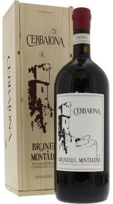 """Cerbaiona Brunello di Montalcino (1.5 Liter Magnum in Wood Gift Box) 2020 Red Wine - Italy"""