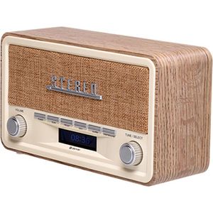 Denver Radio DAB-18 Nostalgie DAB+, Bluetooth, Stereo, weiß