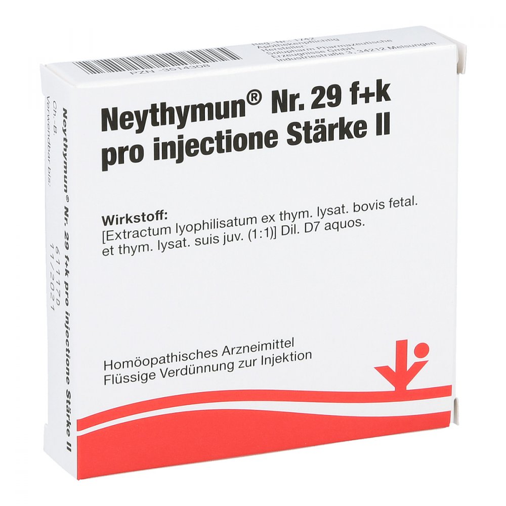 vitOrgan Arzneimittel GmbH Neythymun Nummer 2 9 f+k pro inject.St. Ii Ampullen 03514308