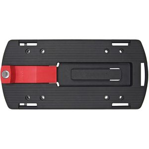 KLICKfix Gepäckträger-Adapter GTA-Adapter, für Adapterplatten, für Fahrradkörbe und Taschen, max. 3x 10 kg, mit Schloss