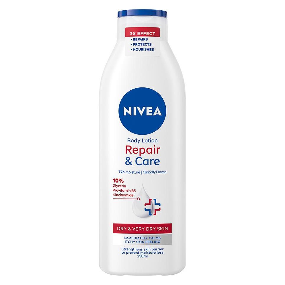 Nivea Repair & Care Body Lotion (Körperlotion, 250 ml) (4006000089614)