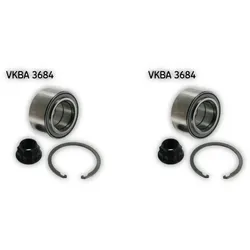 2x Radlagersatz SKF VKBA 3684 für Citroën Peugeot C1