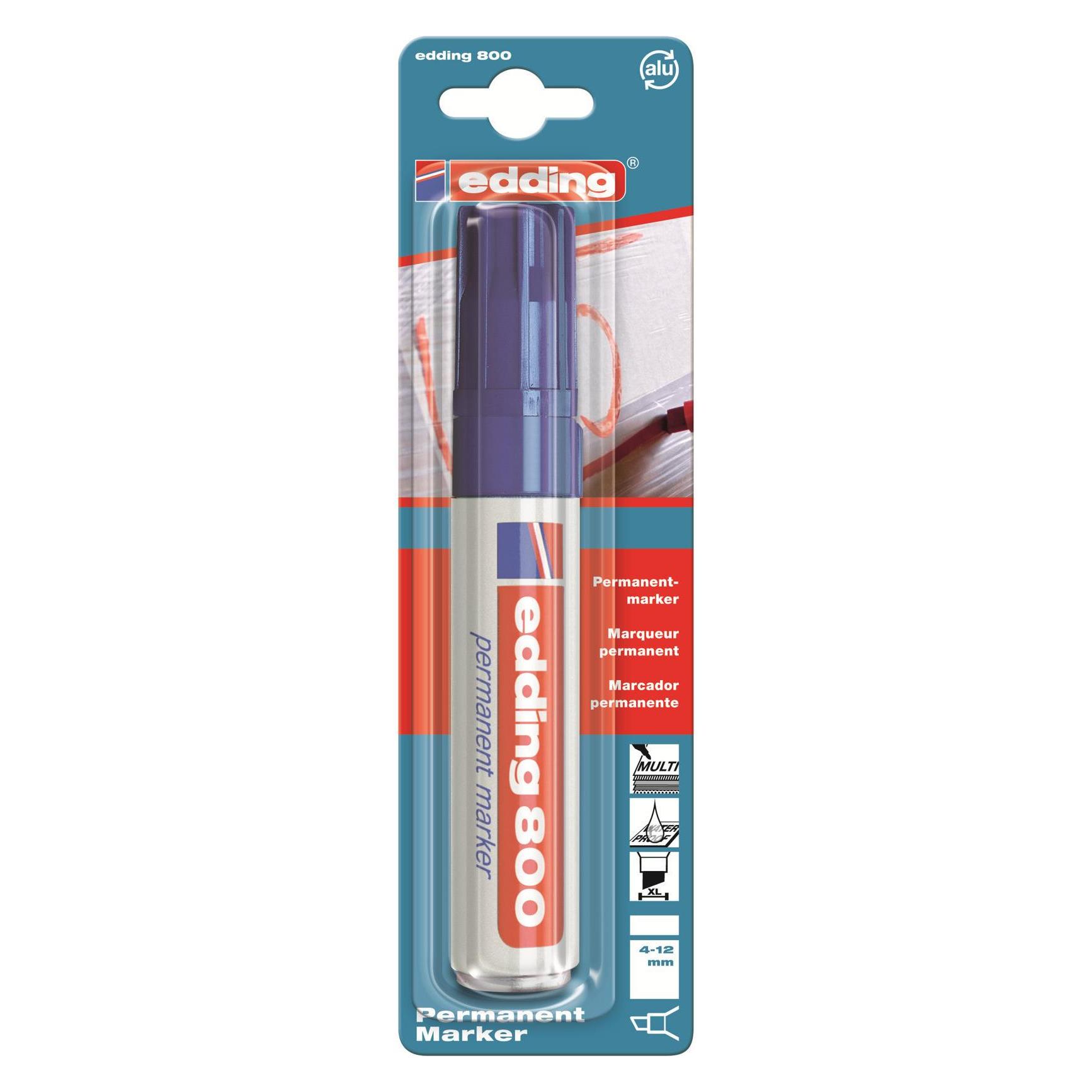 Edding 800 permanent marker blau (1x) (4-800-1-1003)