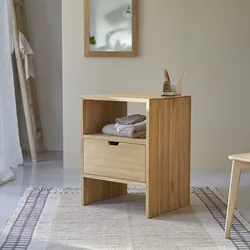 Aufbewahrungsmöbel Kwarto aus Teakholz, 60 cm