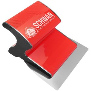 Schwan Spachtel 299025, Breite 250mm, Fassadenspachtel aus Edelstahl, mit Kunststoffgriff