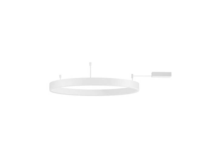 Nova Luce Deckenleuchte Motif - Weiß , 80 Clean, Minimalistisch