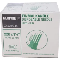 Kanüle Neopoint Nr. 12 0.70x30 100 ST