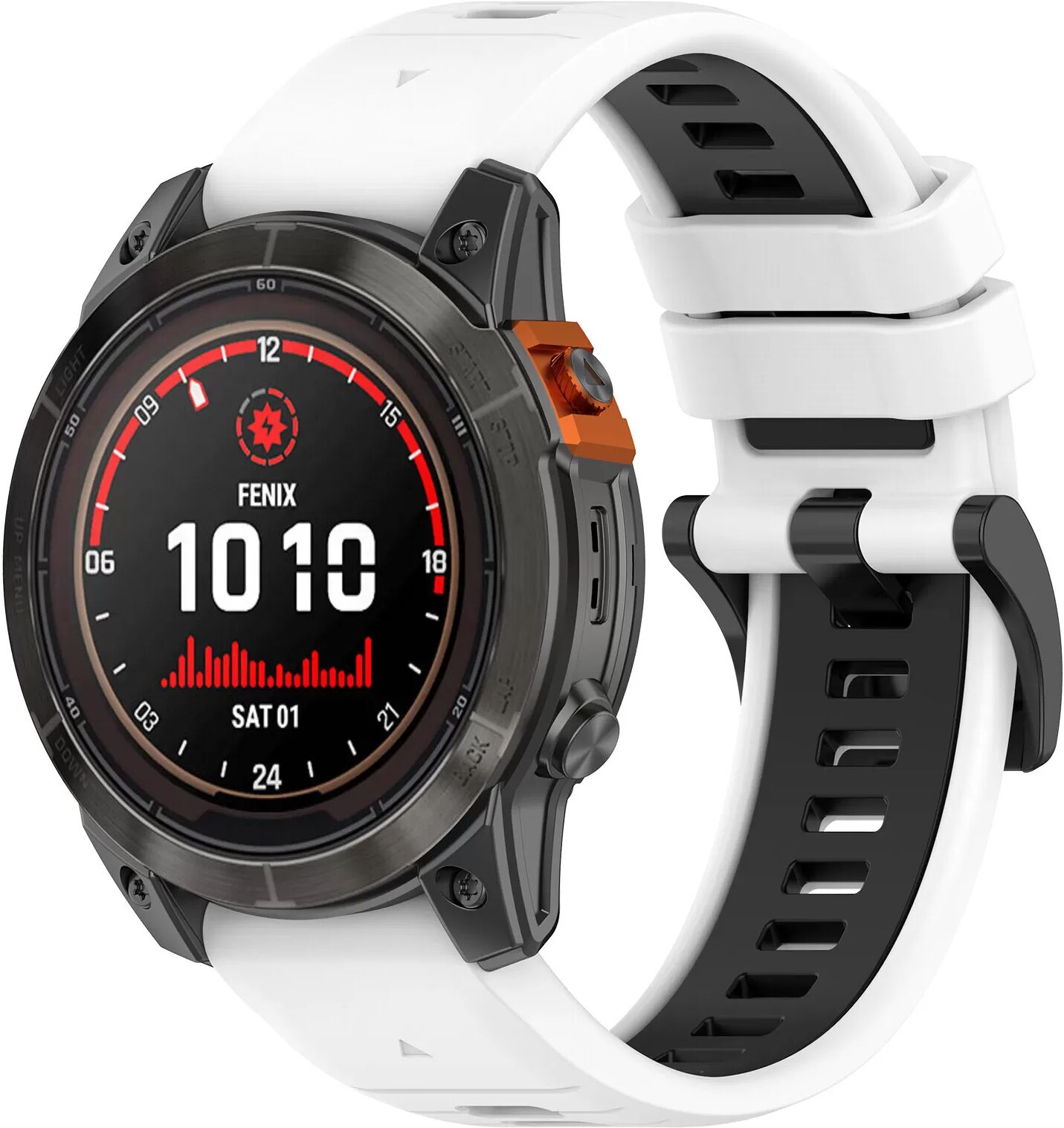 INF Zweifarbiges Uhrenarmband für Garmin Fenix 22 mm
