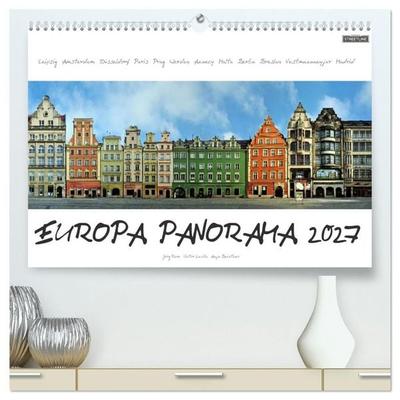 Europa Panorama 2027 (hochwertiger Premium Wandkalender 2027 DIN A2 quer), Kunstdruck in Hochglanz