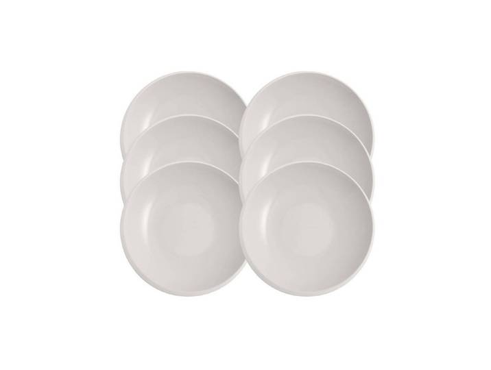 Villeroy & Boch Geschirr-Set NewMoon Schale tief 29 cm Set6, Porzellan