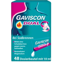 GAVISCON Dual Suspension 48X10 ml