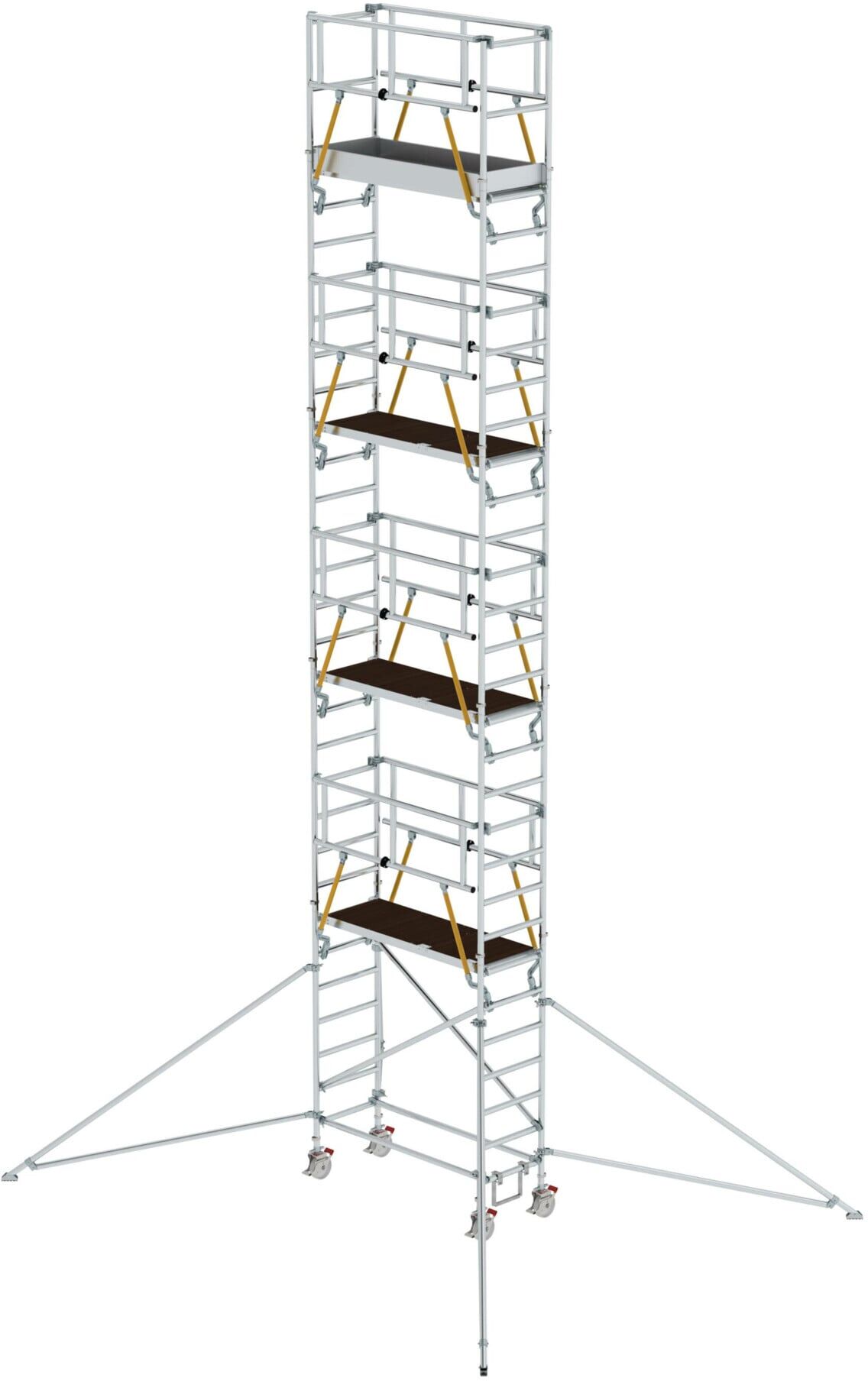 Munk Rollgerüst SG 0,75 x 1,80 m mit Ausleger Plattformhöhe 8,39 m (154849)