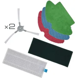Rowenta Ersatz Kit für, Staubsauger Roboter Zubehör, Schwarz, Mehrfarbig