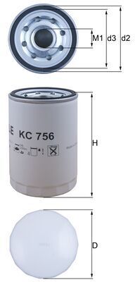 Mahle Kc756 Für Volvo Renault Trucks