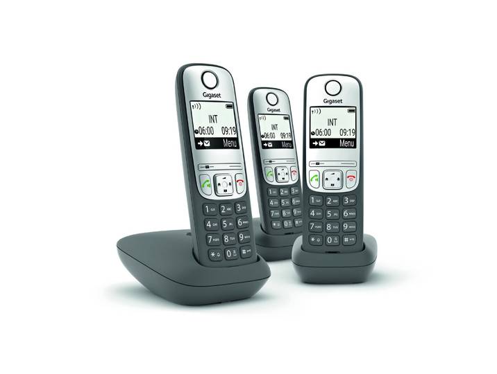 Téléphone fixe sans fil Trio A635 - Anthracite GIGASET