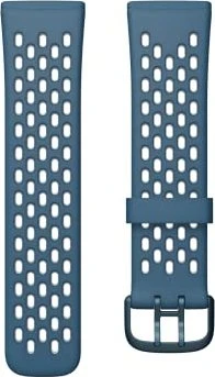 FitBit Sport Armband (L) Sapphire / Fog Grey, für Versa 3 / Versa 4 / Sense