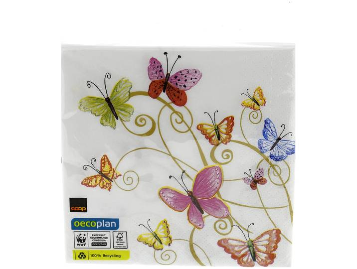 Oecoplan-Servietten Frühling 33cm 20 Stück
