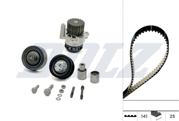 Dolz Wasserpumpe + Zahnriemensatz Kd104