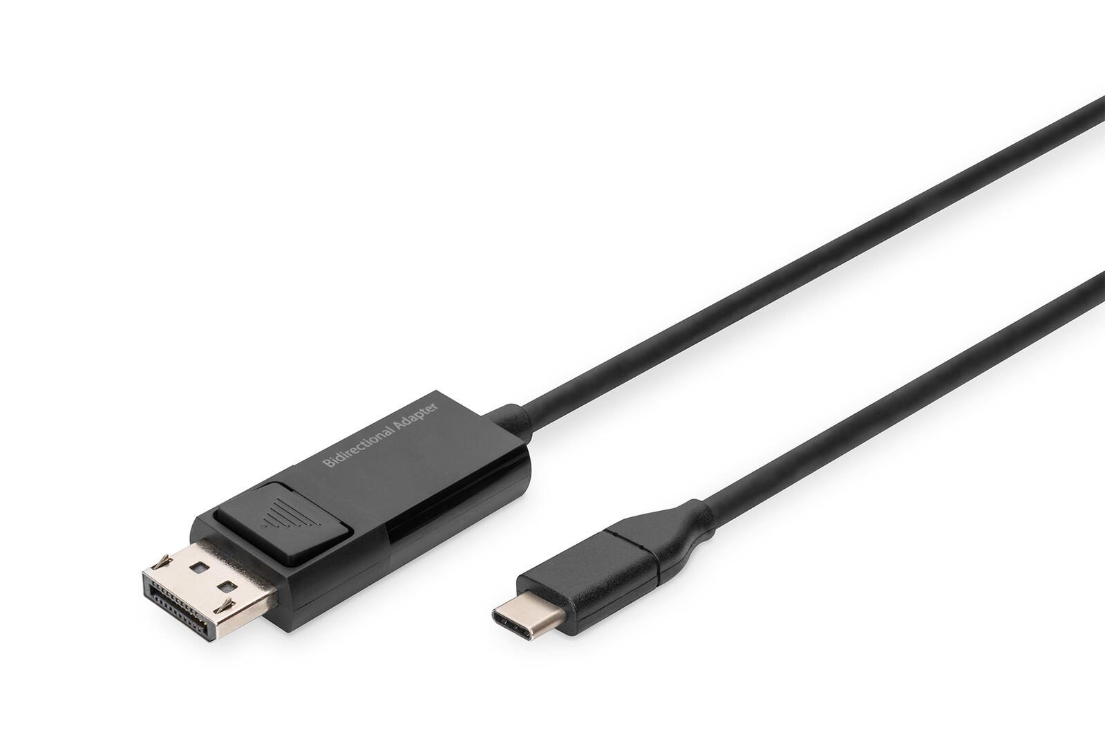 Digitus USB Typ C DisplayPort Bidirektional Adapterkabel AK-300334-020-S