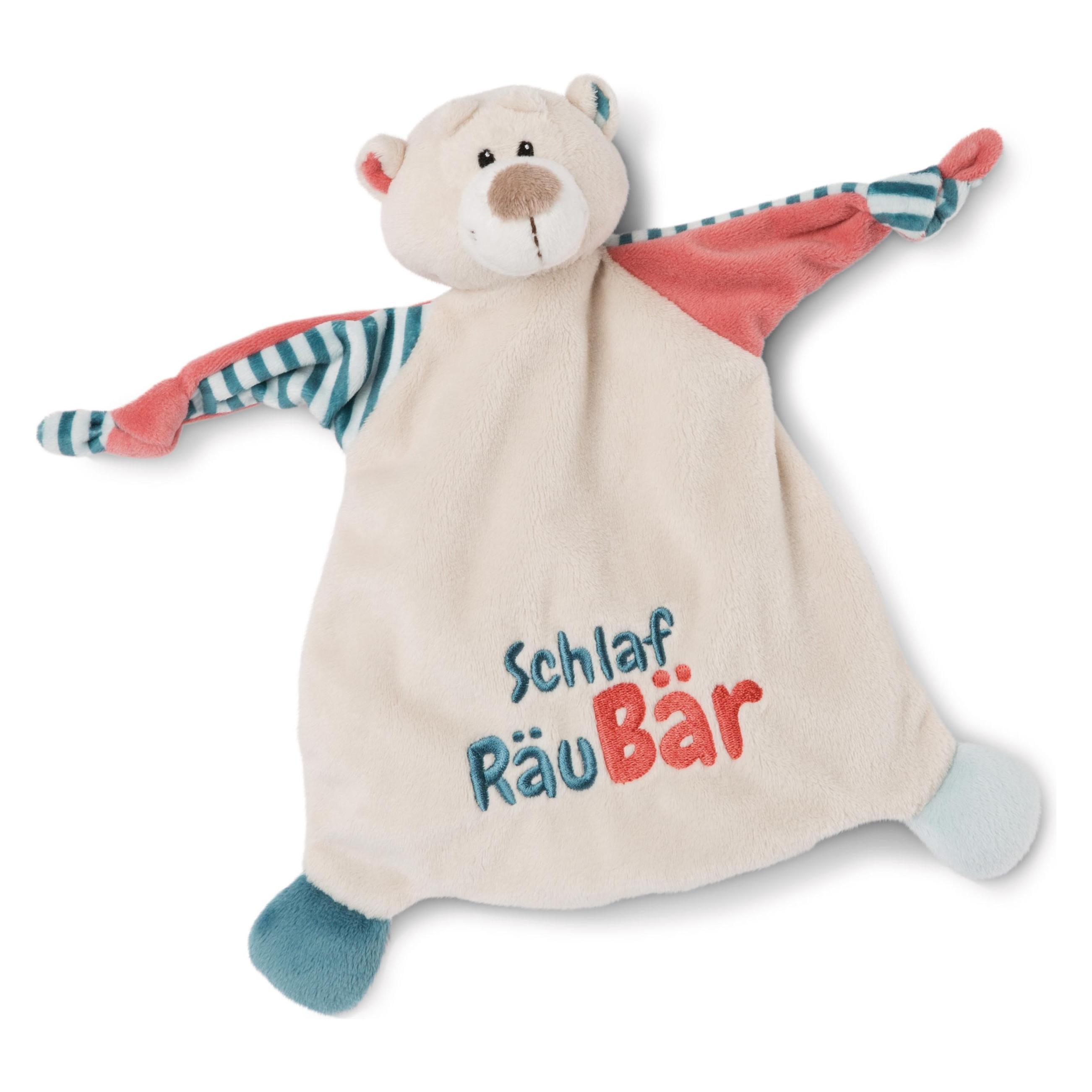 NICI Schmusetuch Bär Schlaf RäuBär (7 x 24 cm) (B08X1WDKPJ)