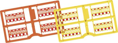 Busch 1108 H0 Schrankenzaun, orange/gelb Bausatz