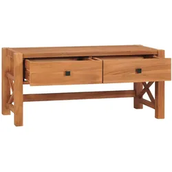 vidaXL TV-Schrank 100x40x45 cm Teakholz