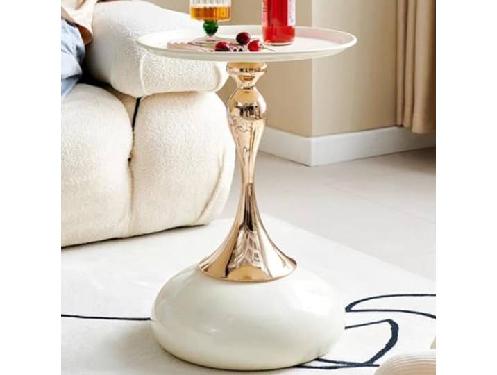 XDgfjrCGKJ Saving Pedestal Minimalistischer Nachttisch(Beige a)