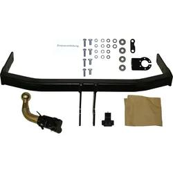 AUTO-HAK Anhängerkupplung abnehmbar inkl. TowTec E-Satz 13polig universal - SEAT AROSA