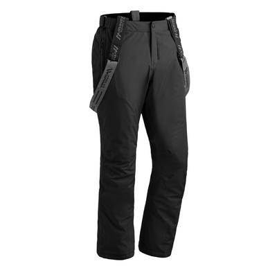 Skihose MAIER SPORTS "JOSCHO", Herren, Gr. 48, Normalgrößen, schwarz, 100% Polyester, Hosen Skihose, Herren Schneehose atmungsaktiv und wasserdicht Regular Fit