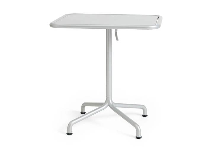 HAY Deville Tisch Silver grey, 60x70x74 cm