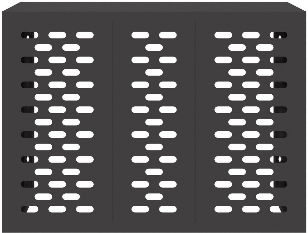vidaXL Small Radiator Cover 80cm H X 110cm W X 50cm D