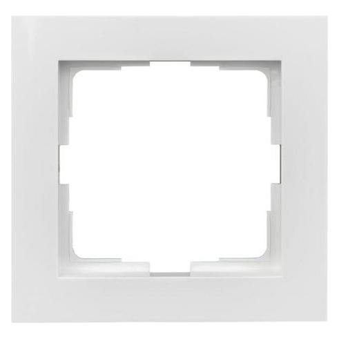 Varia Abdeckrahmen 1-fach weiss für Steckdosen und Schalter (426379)