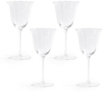 Zodax Ondine Red Wine Glasses, Set of 4