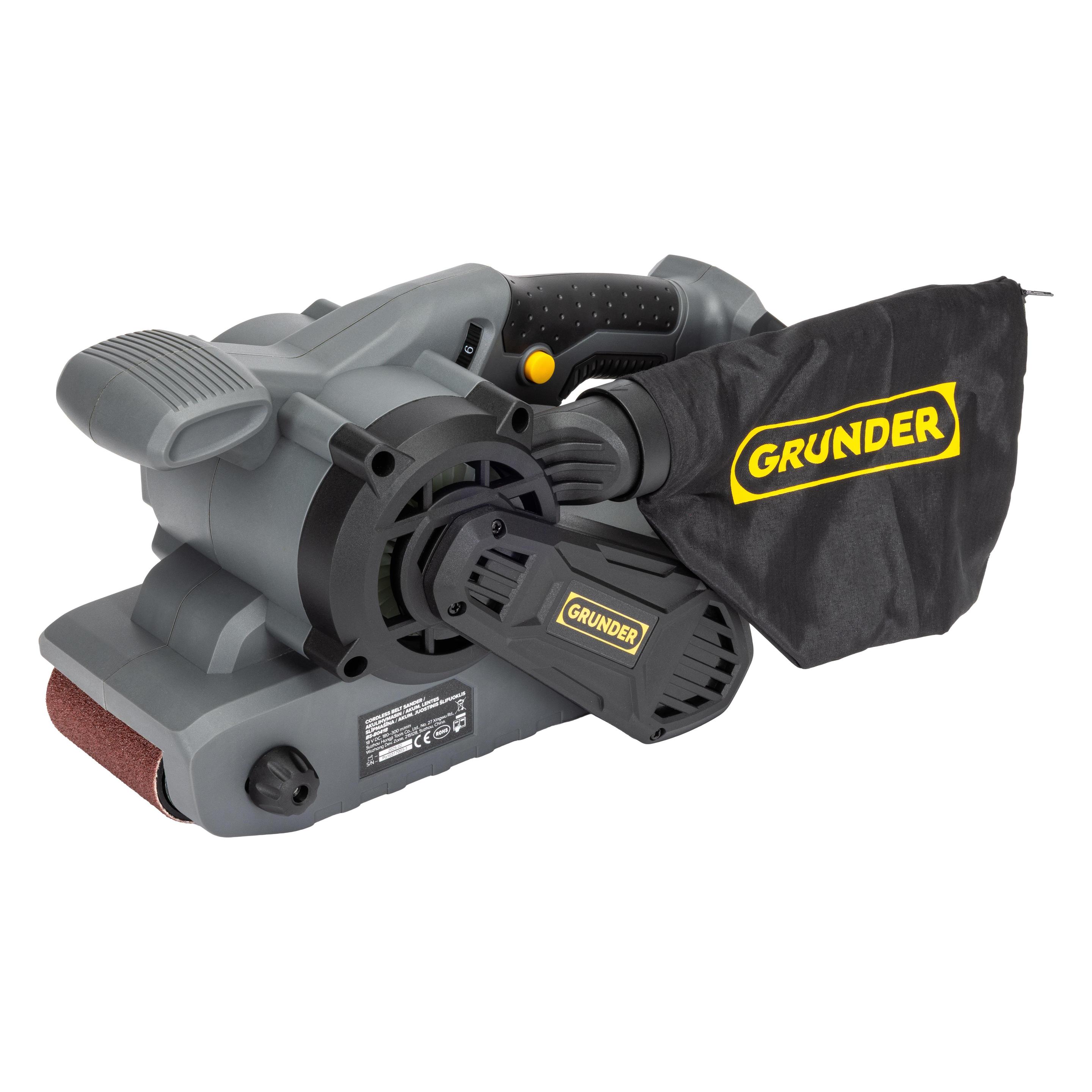 Grunder CORDLESS BELTSAND 76X533 BS-B0418 18V BL (BS-B0418)