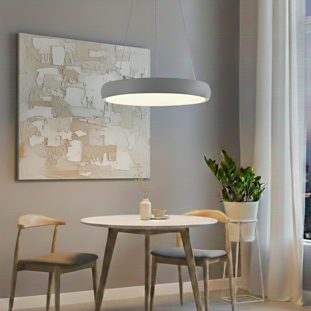 Lyora Design hanglamp Albi grijs Ø 61cm