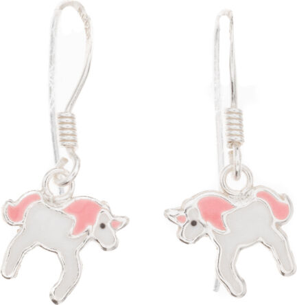 Silver Bar Unicorn hängande örhängen 22 mm 8462