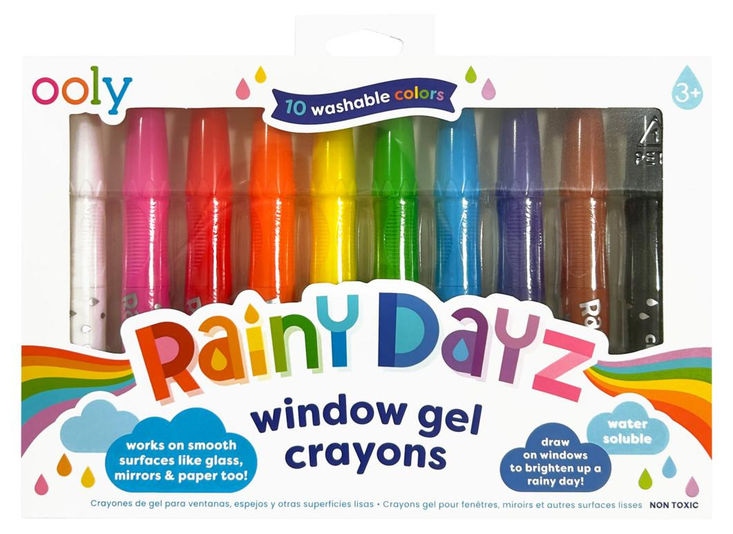 Ooly Regenachtige Dagen Kleurpotloden Set van 10