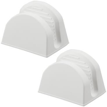 Yamazaki Home Magnetic Pot Holders - Set of 2, Silicone - L 2.76 x W 3.62 x H 2.83 inches
